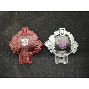 Transformers Prime Arms Micron Faction Badges – Autobot & Decepticon – Replaceme